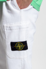 Stone Island V-neck puffball-hem dress