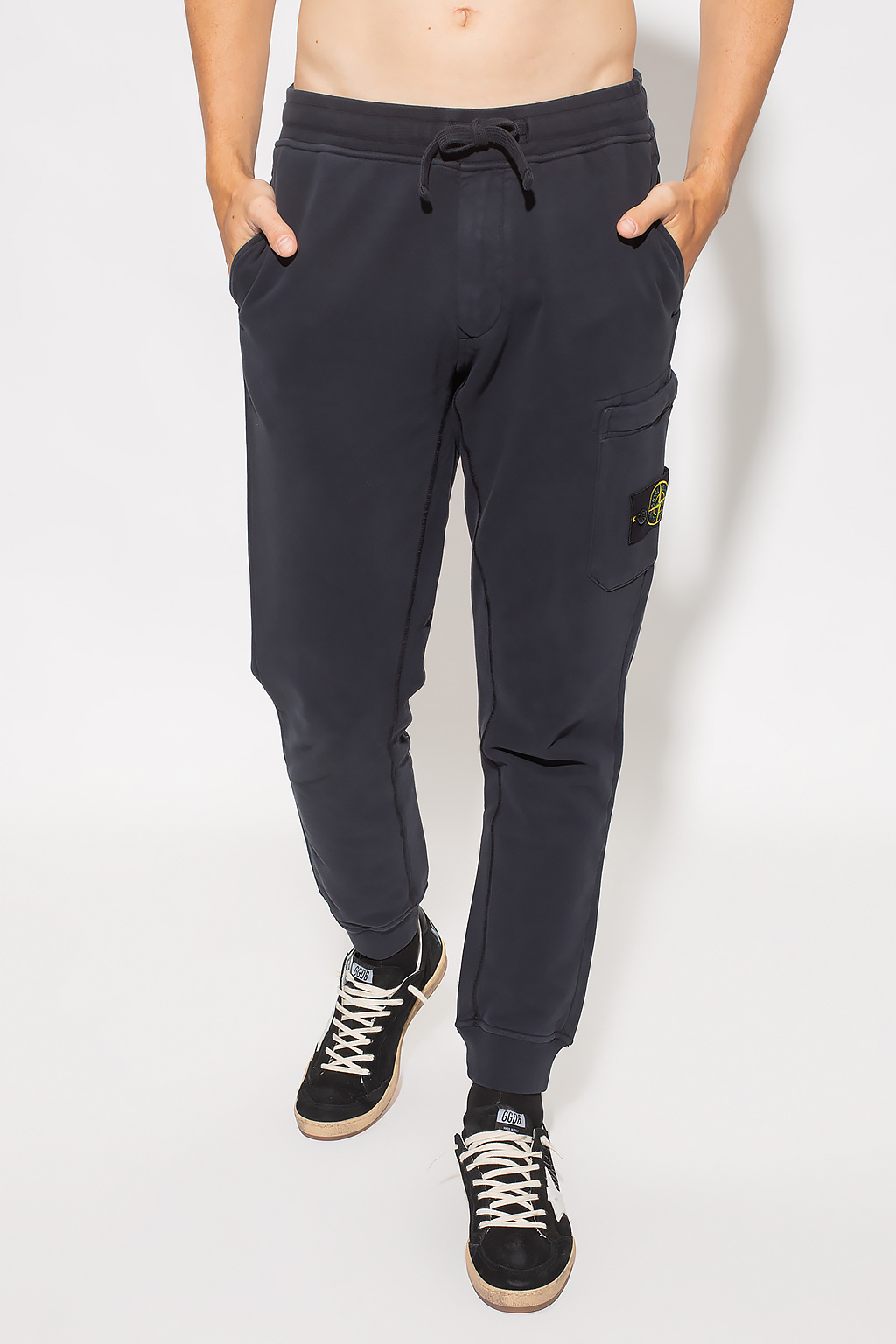 Stone Island Sweatpants with logo