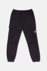 Stone Island Kids BLACK Cargo trousers