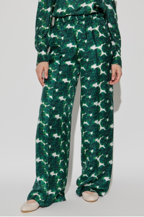 Max Mara Pantalones de seda "Morena"