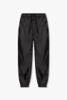 Woven Fade Form Jean Tye-dye grey denim pant with patch logo