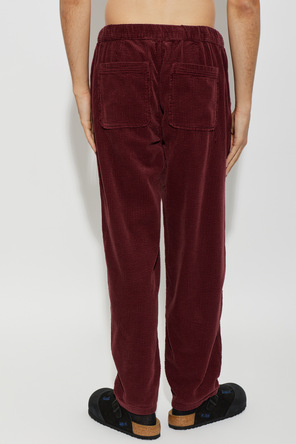 American Vintage pantaloni din catifea reiată