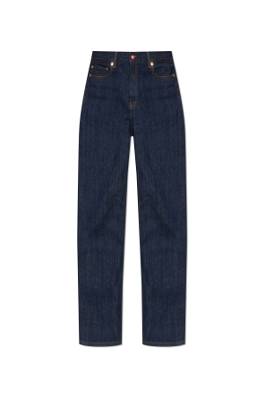 Jeans with logo