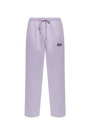 Sweatpants with printed logo