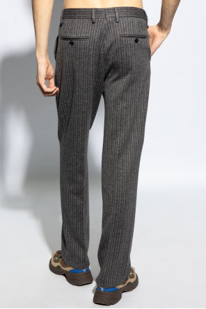 Etro Striped pattern trousers