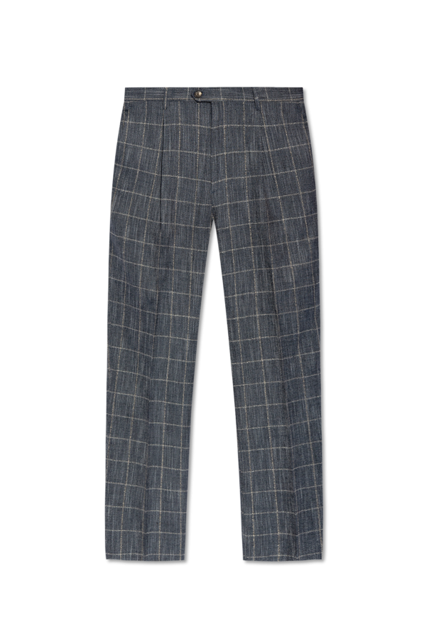 Etro Hose mit Karomuster