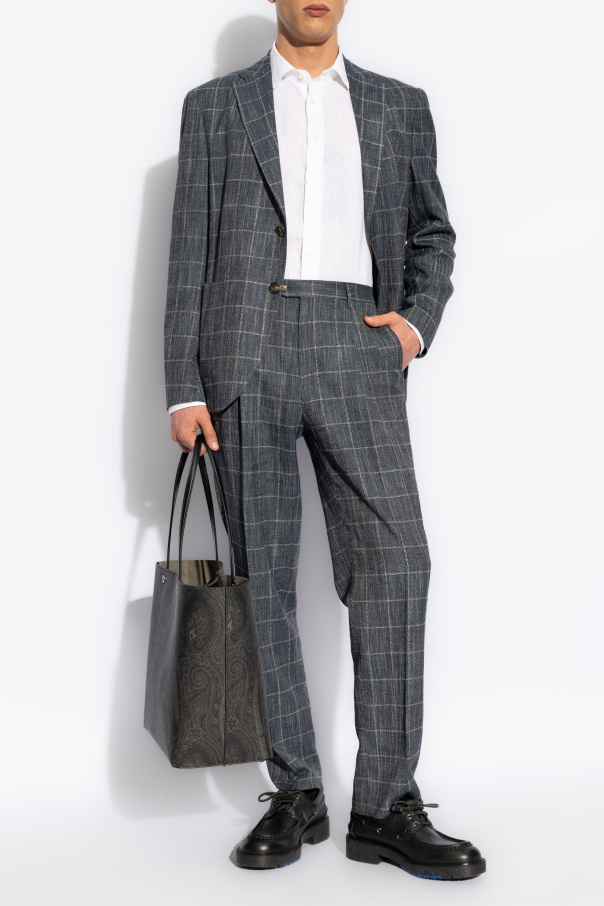 Etro Hose mit Karomuster