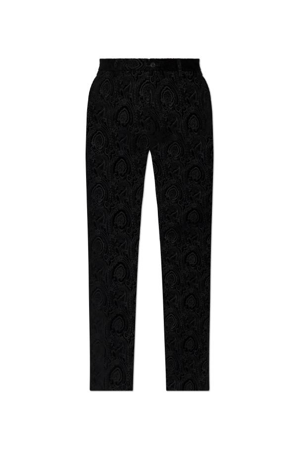 Velvet trousers od Etro