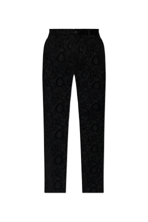 Velvet trousers