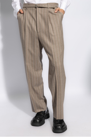 Etro Spodnie ze wzorem w prązki