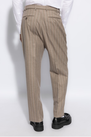 Etro Spodnie ze wzorem w prązki