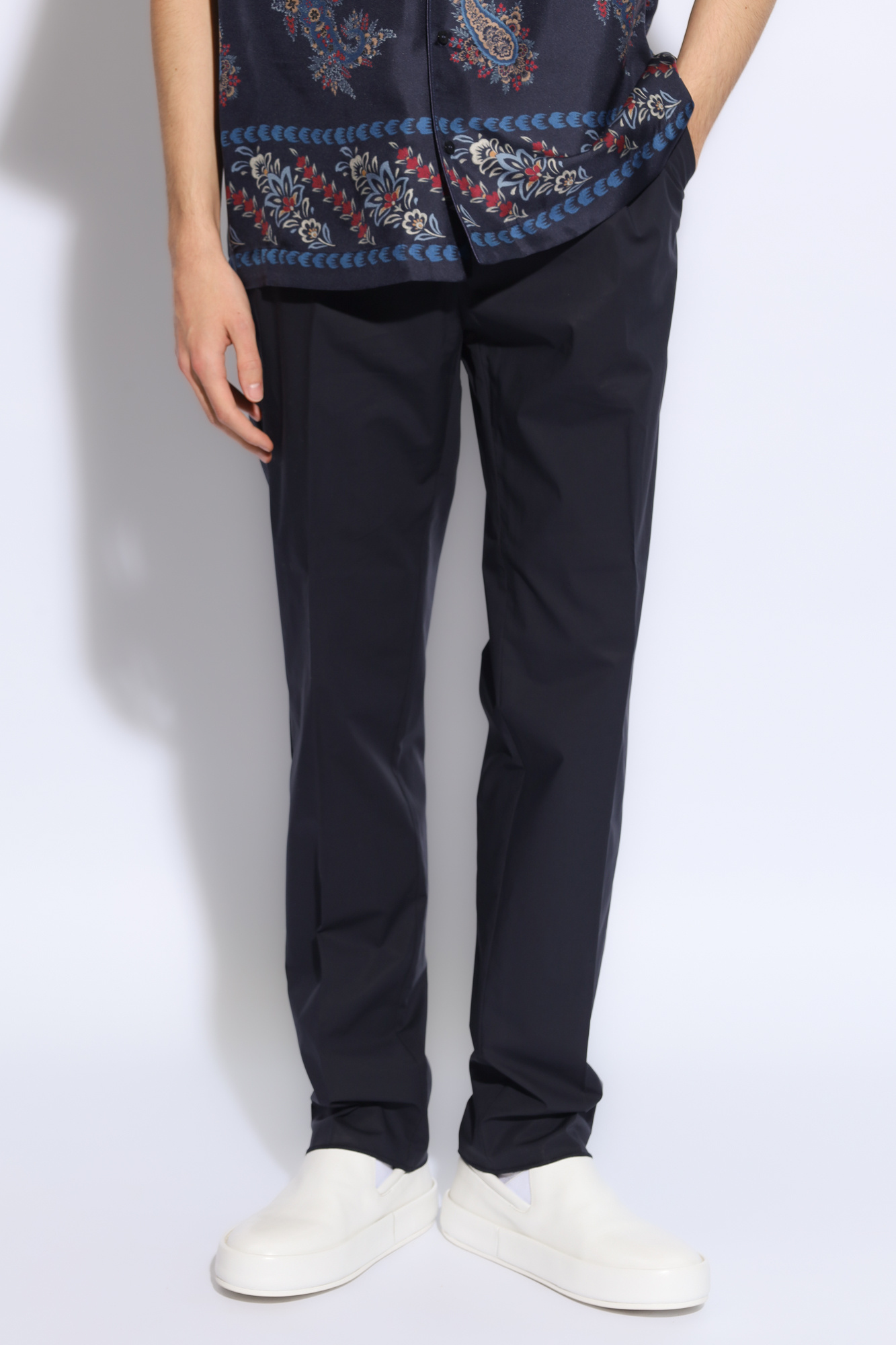 Etro Trousers with tapered legs