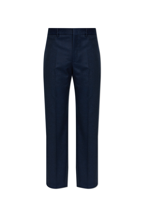 Wool pleated trousers od Etro