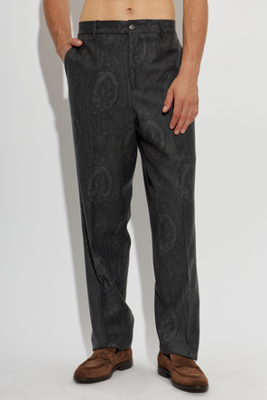 Etro Wollhose mit Bügelfalte