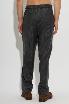Etro Wollhose mit Bügelfalte