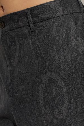 Etro Wollhose mit Bügelfalte