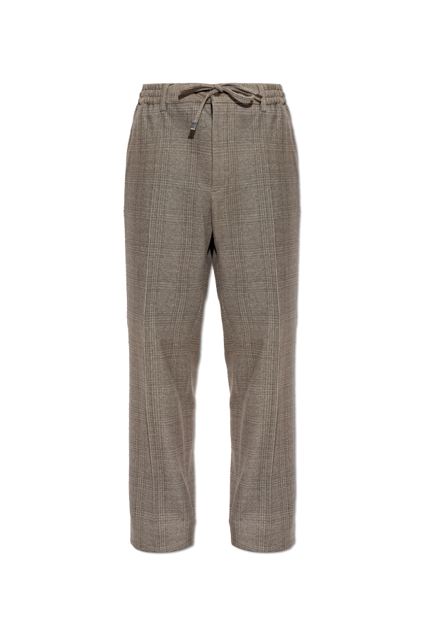Straight-leg crease trousers od Etro