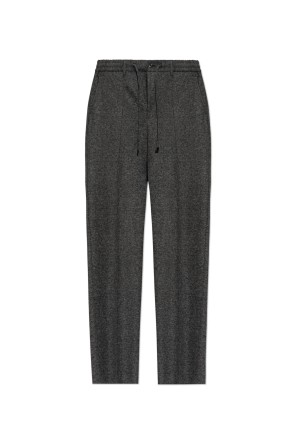 Trousers with logo