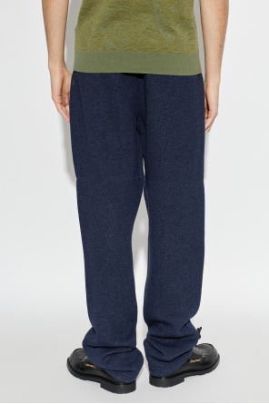 Etro Patterned loose-fit trousers