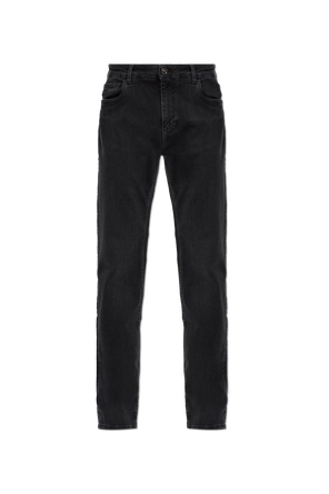 Pantalones vaqueros con logo bordado