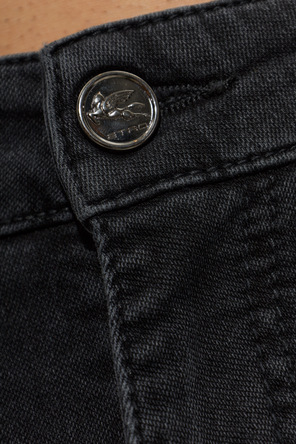 Etro Jeans pants with embroidered logo