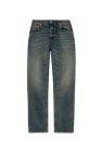 Etro BLUE Jeans with straight legs