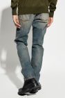 Etro BLUE Jeans with straight legs