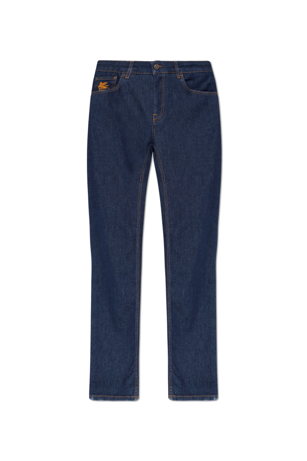 Jeans with tapered legs od Etro