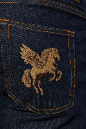 Etro Jeansy z nogawkami o prostym kroju