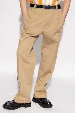 Wales Bonner ‘Malinke’ pleat-front trousers