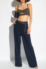 Michael Michael Kors NAVY BLUE High-rise trousers