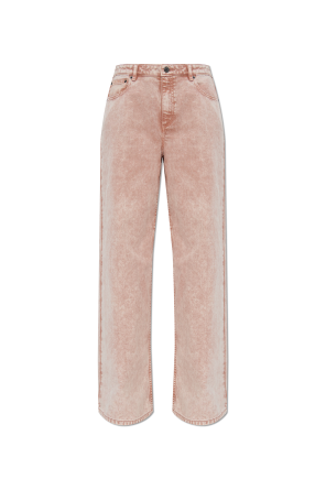 Jeans mit weitem Bein