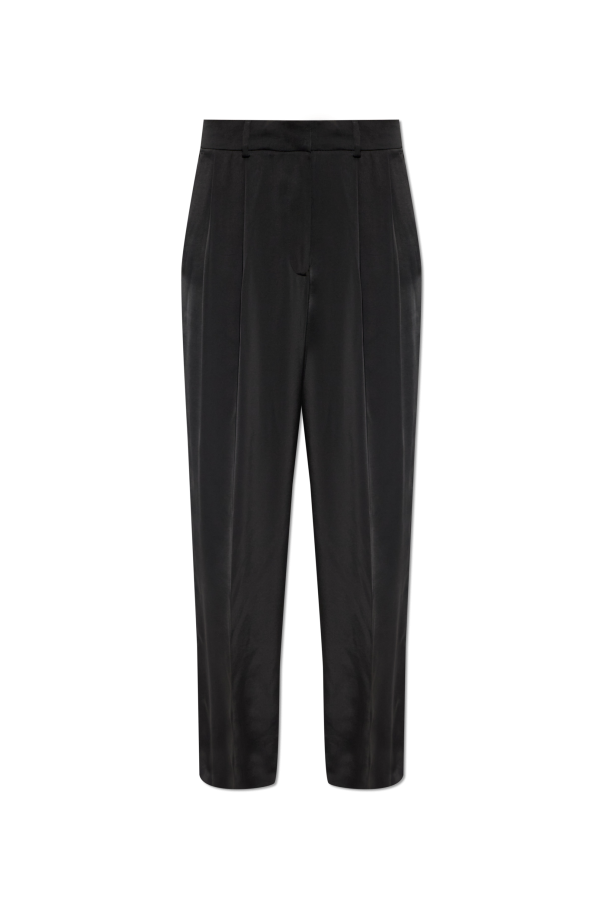 Satin trousers with pleats od Michael Michael Kors
