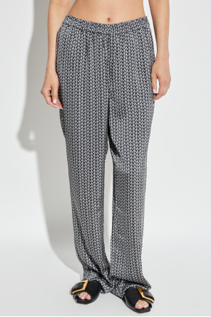 Michael Michael Kors Pantalones de corte holgado con monograma