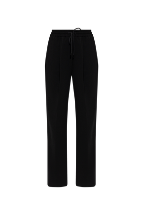 Creased trousers