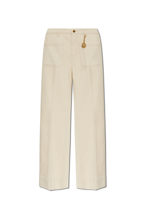 Flared leg jeans