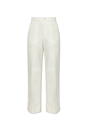 Wide-leg trousers