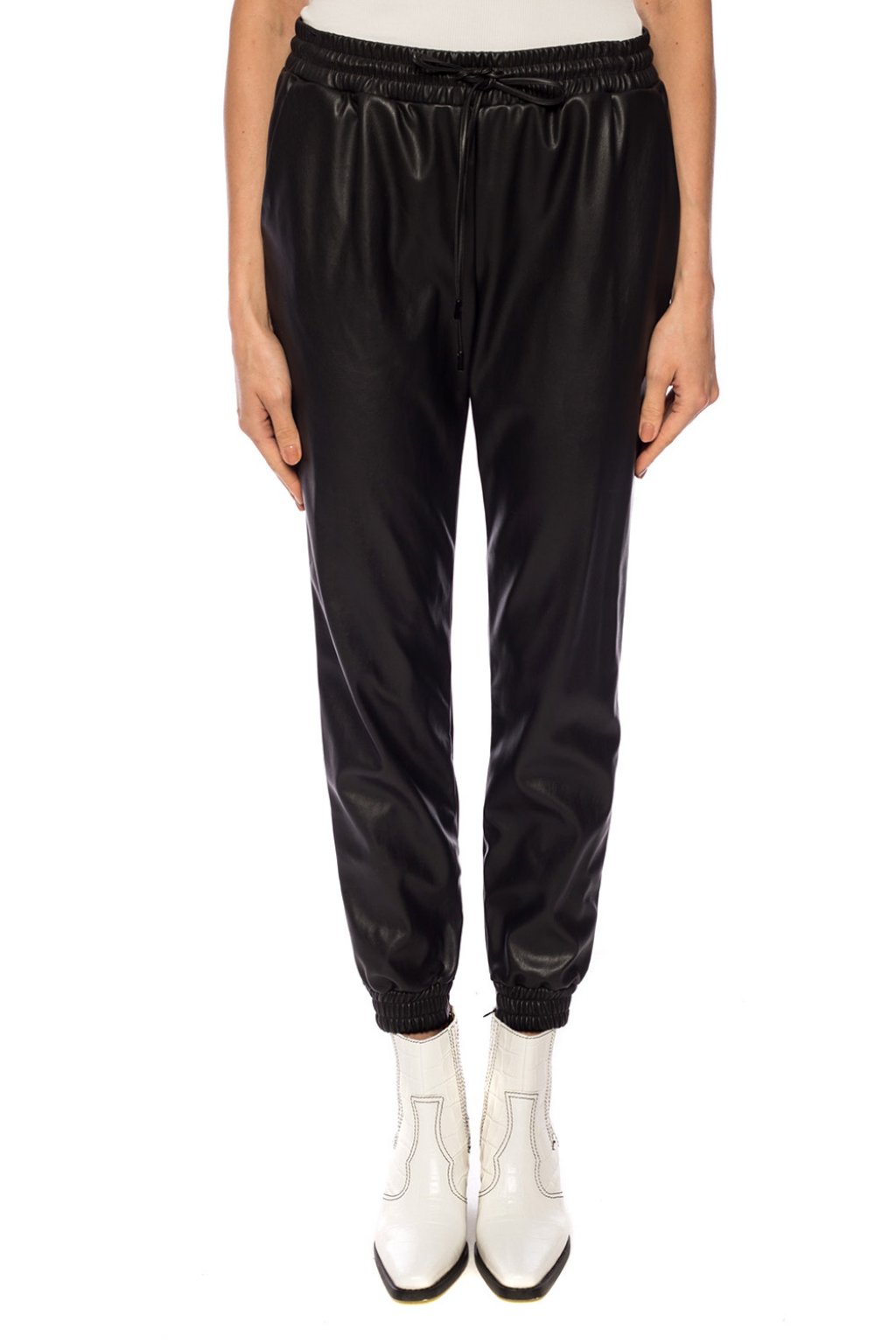 michael kors faux leather pants