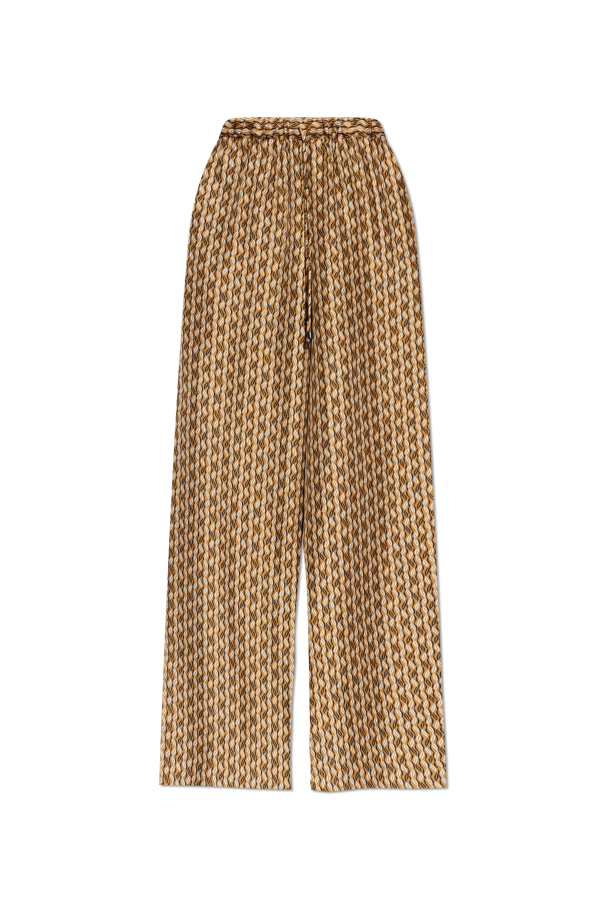 Silk trousers ‘Clarino’ od Max Mara
