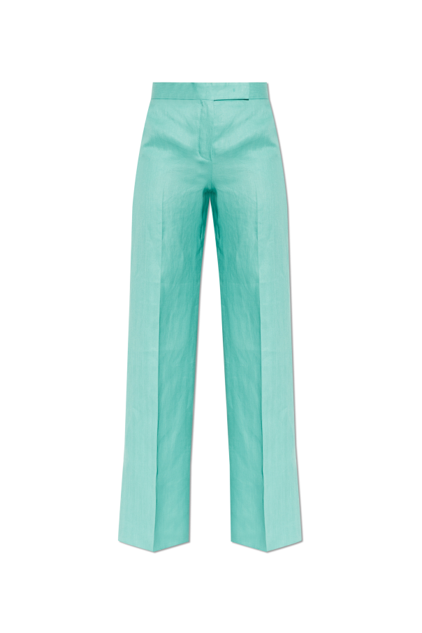 Deserto’ linen trousers od Max Mara