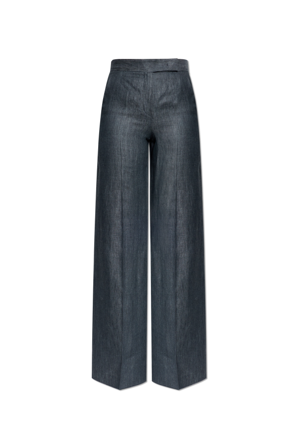 Linen trousers ‘Deserto’ od Max Mara
