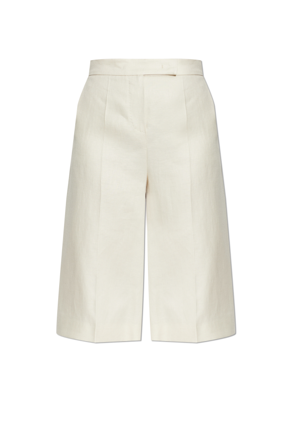 Linen shorts ‘Kaki’ od Max Mara