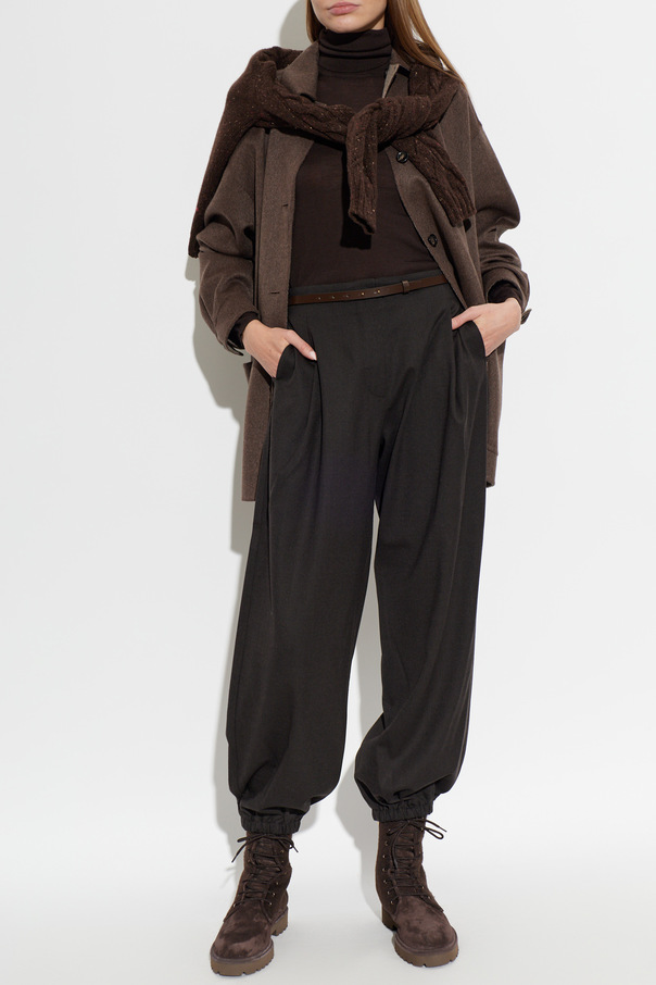 Max Mara Pantalones de lana ‘Pergola’