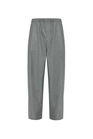 Pinstripe trousers