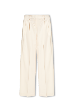 Wide pleat-front trousers od Theory