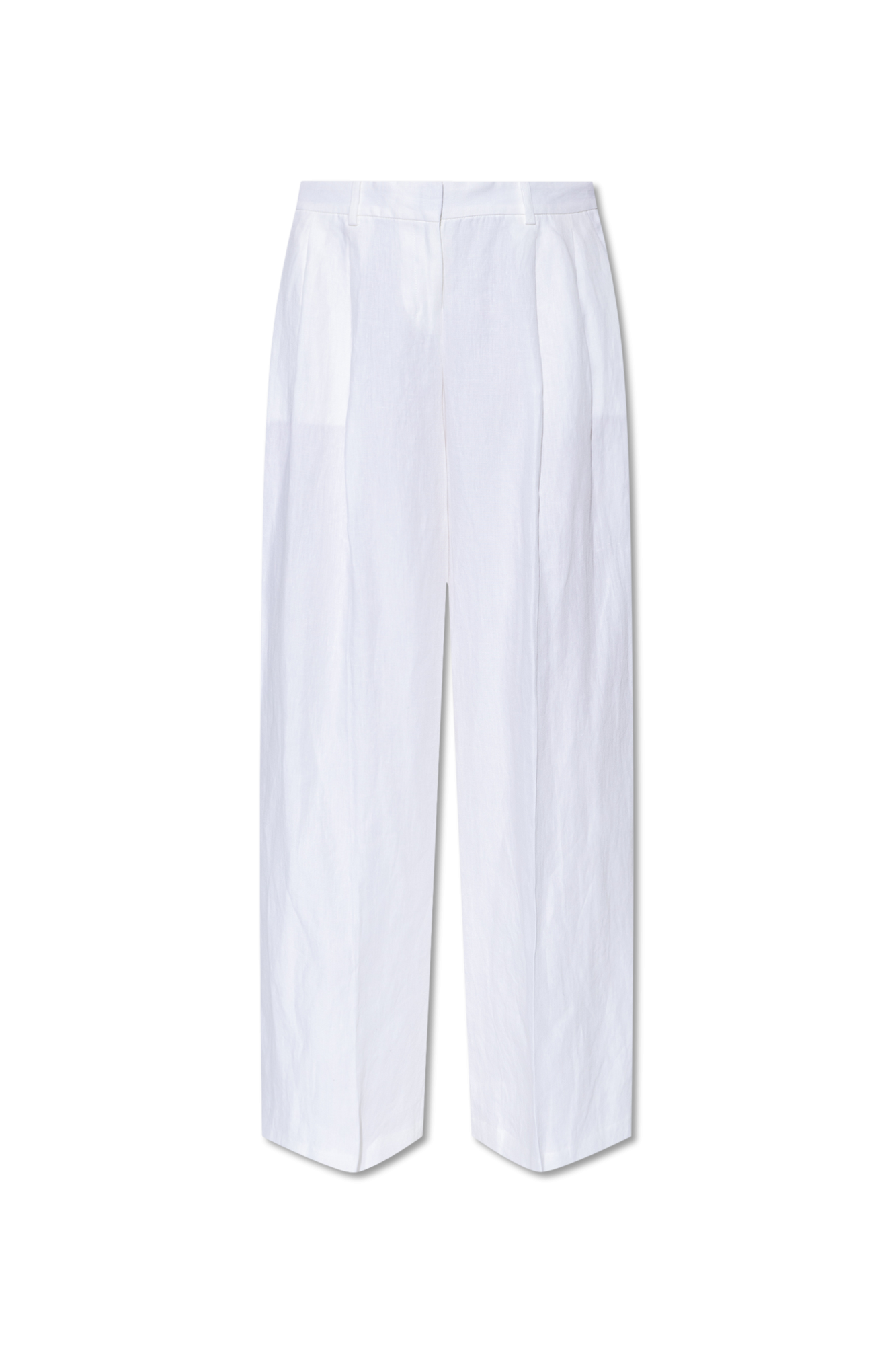 White Linen trousers Theory - Vitkac GB