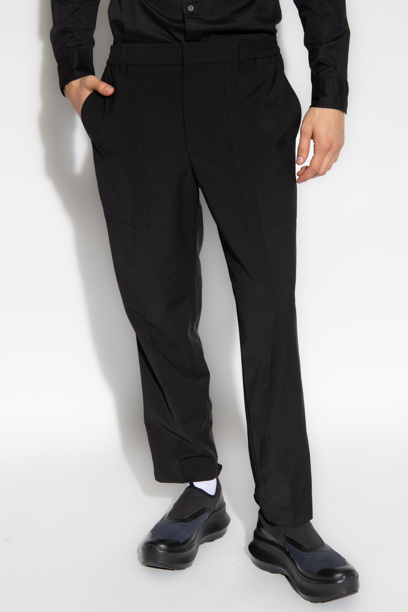 Helmut Lang Pleat-front trousers