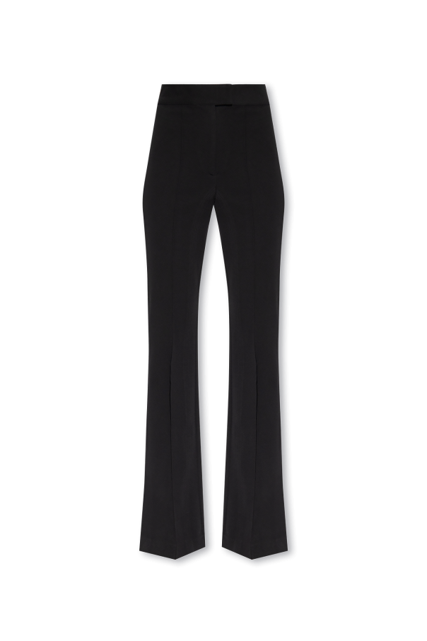 Helmut Lang Spodnie z rozszerzanymi nogawkami