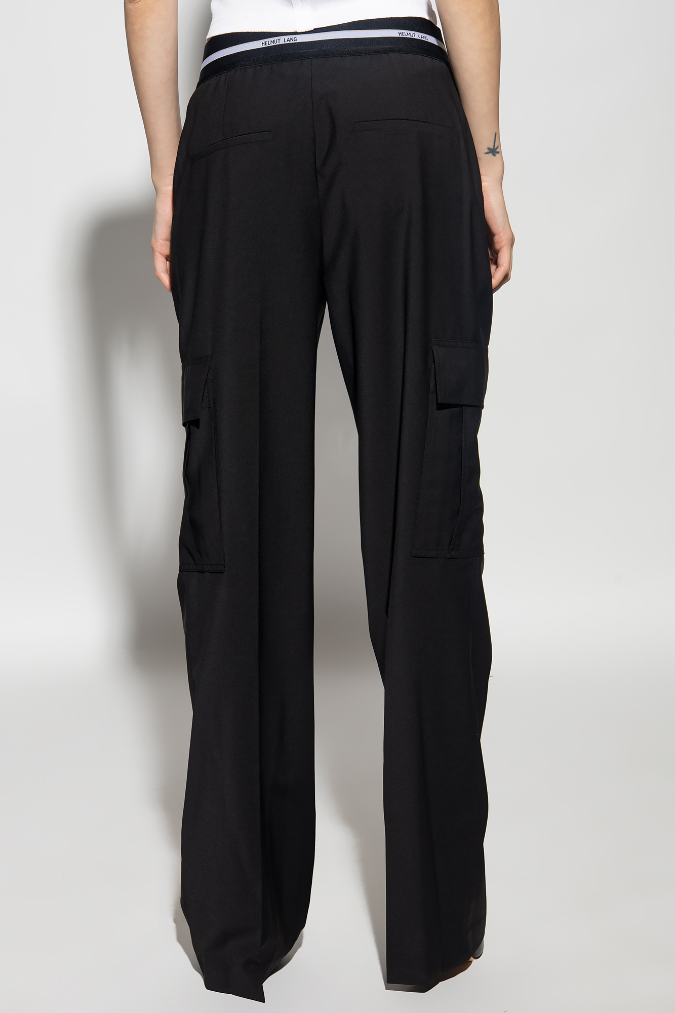 Helmut Lang Pleat-front cargo trousers