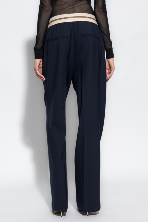 Helmut Lang Pleat-front trousers